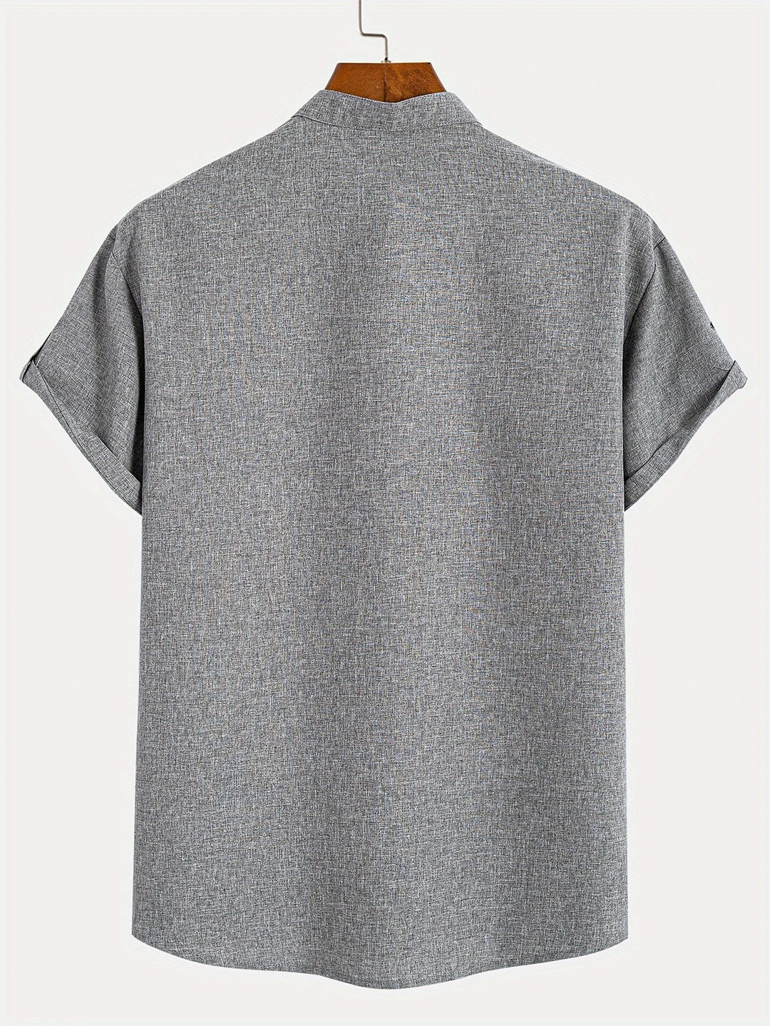 Kristóf™ | Elegáns, rövid ujjú ing álló gallérral
