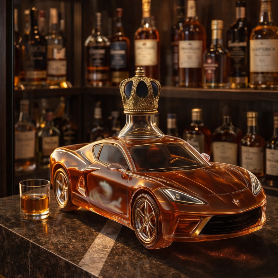 Corvette Kiadású Whiskey Üveg