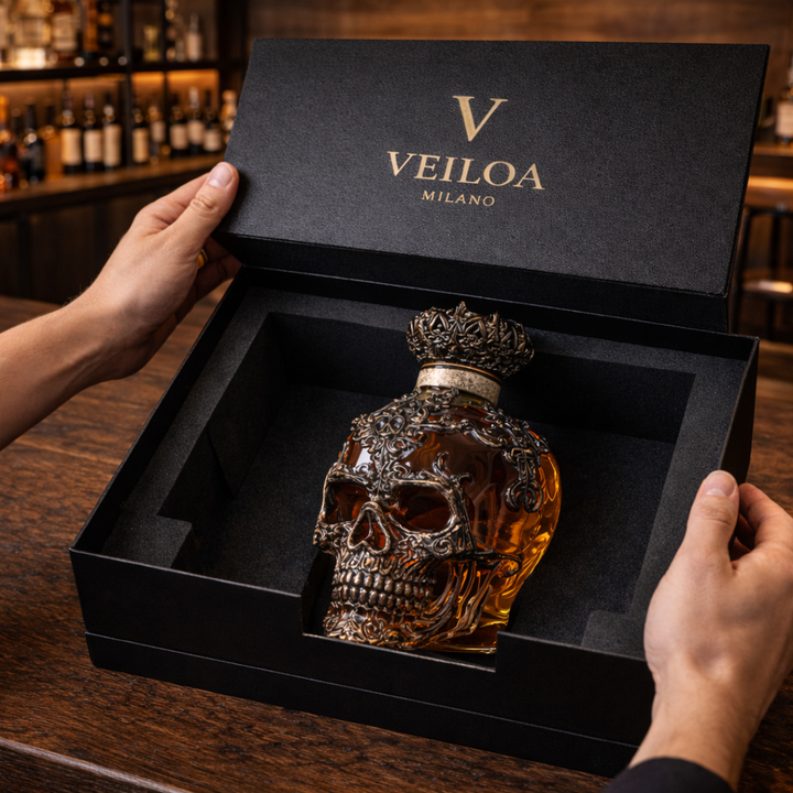 Skull Edition Whisky Bottle