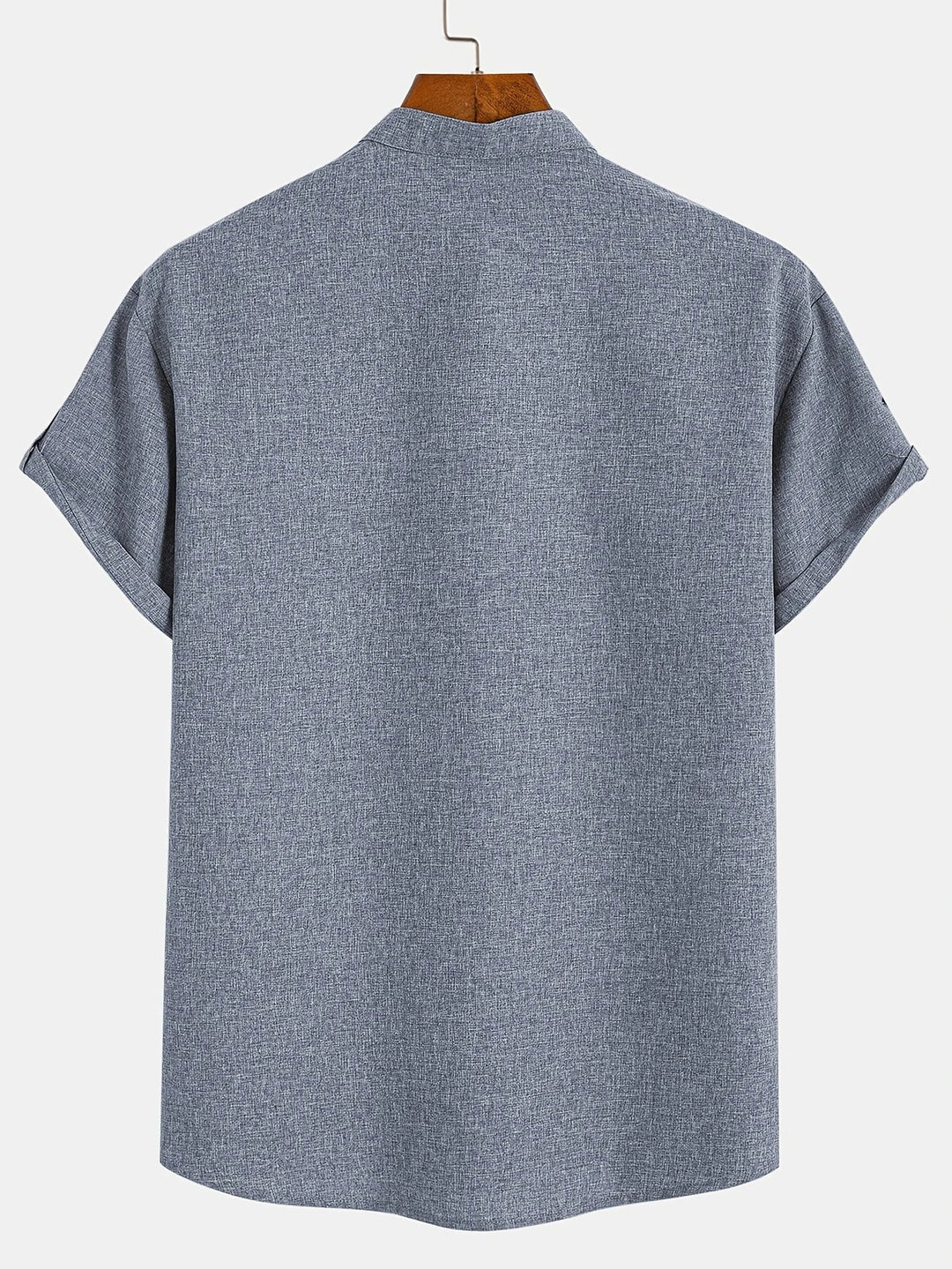 Kristóf™ | Elegáns, rövid ujjú ing álló gallérral