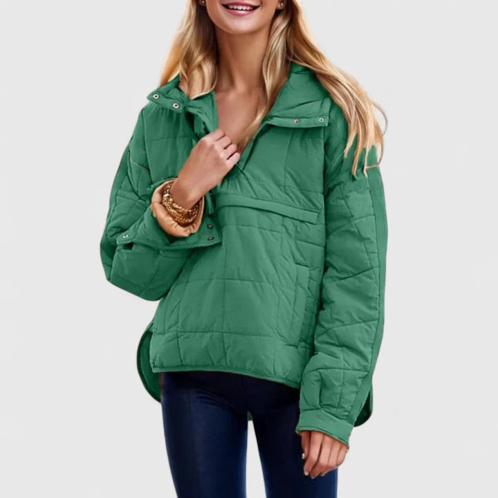 Veronika – Vízhatlan oversized kapucnis pulóver