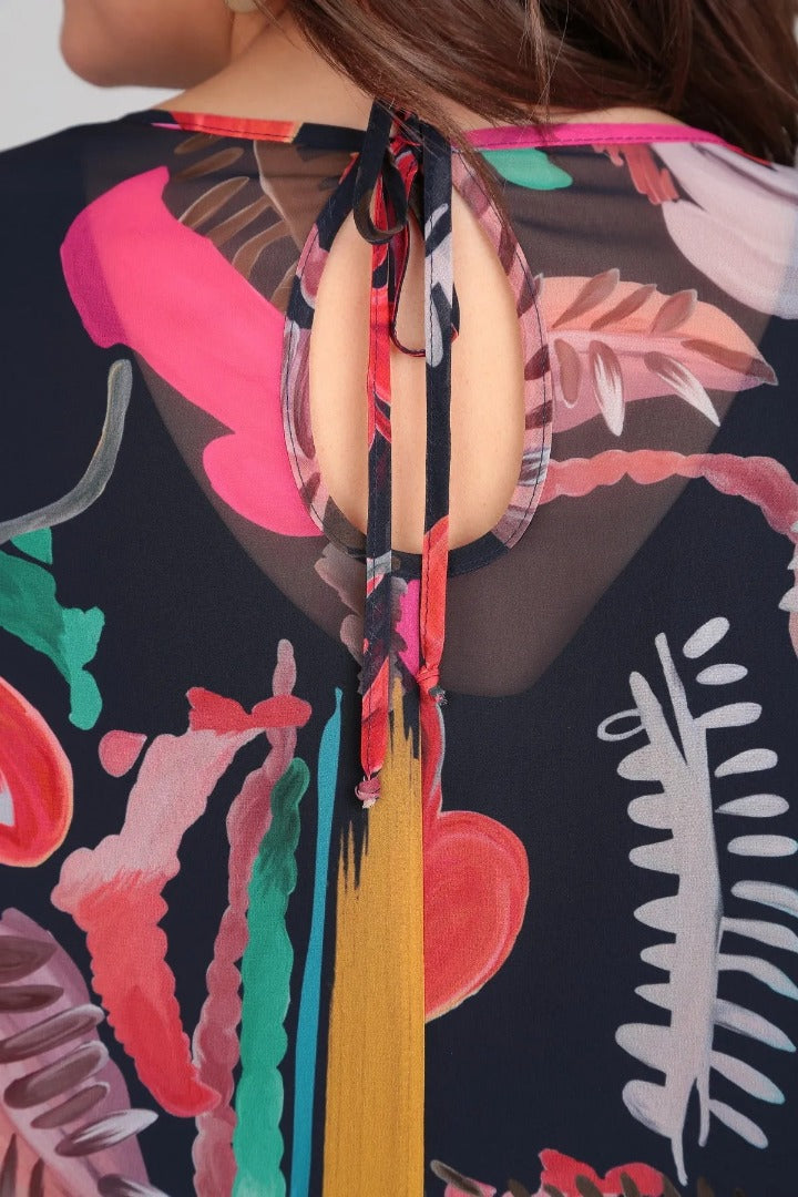 Florine – Stílusos Virágmintás Ruha