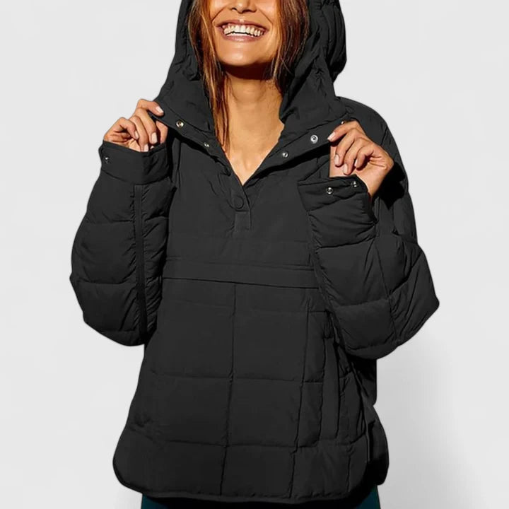 Veronika – Vízhatlan oversized kapucnis pulóver