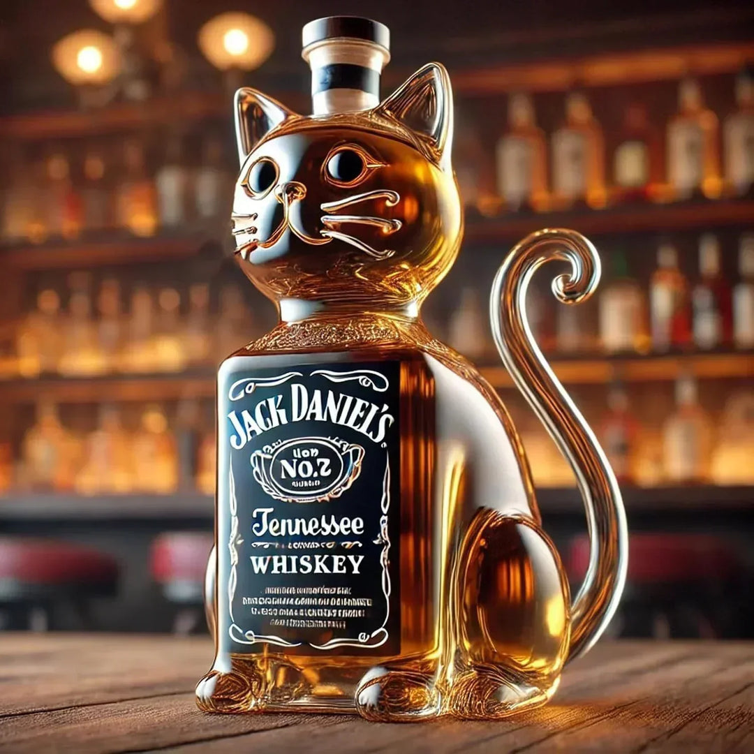 Macska Kiadás Whisky Palackok
