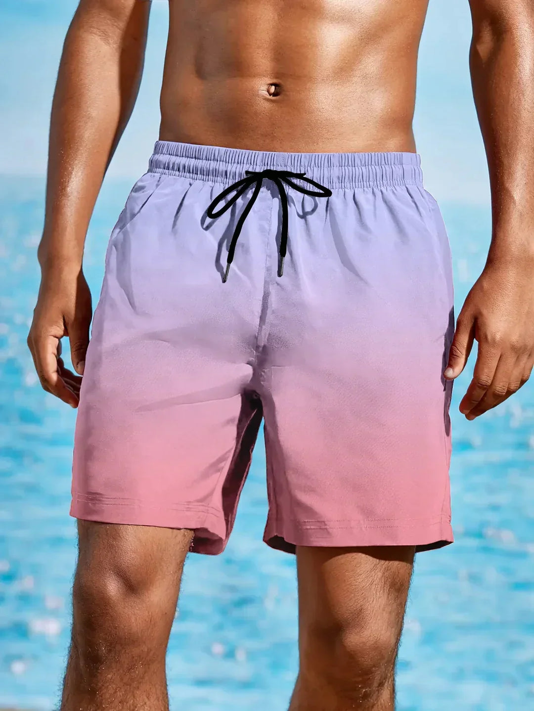 Színátmenetes strandshorts