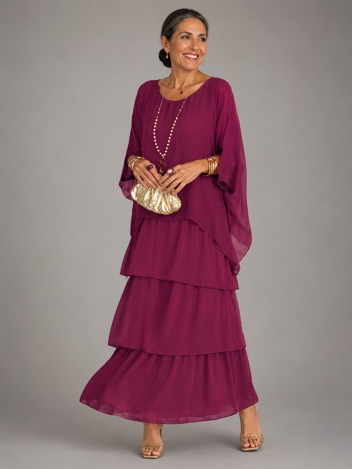 Bea™ | Elegáns, Laza Maxi Ruha