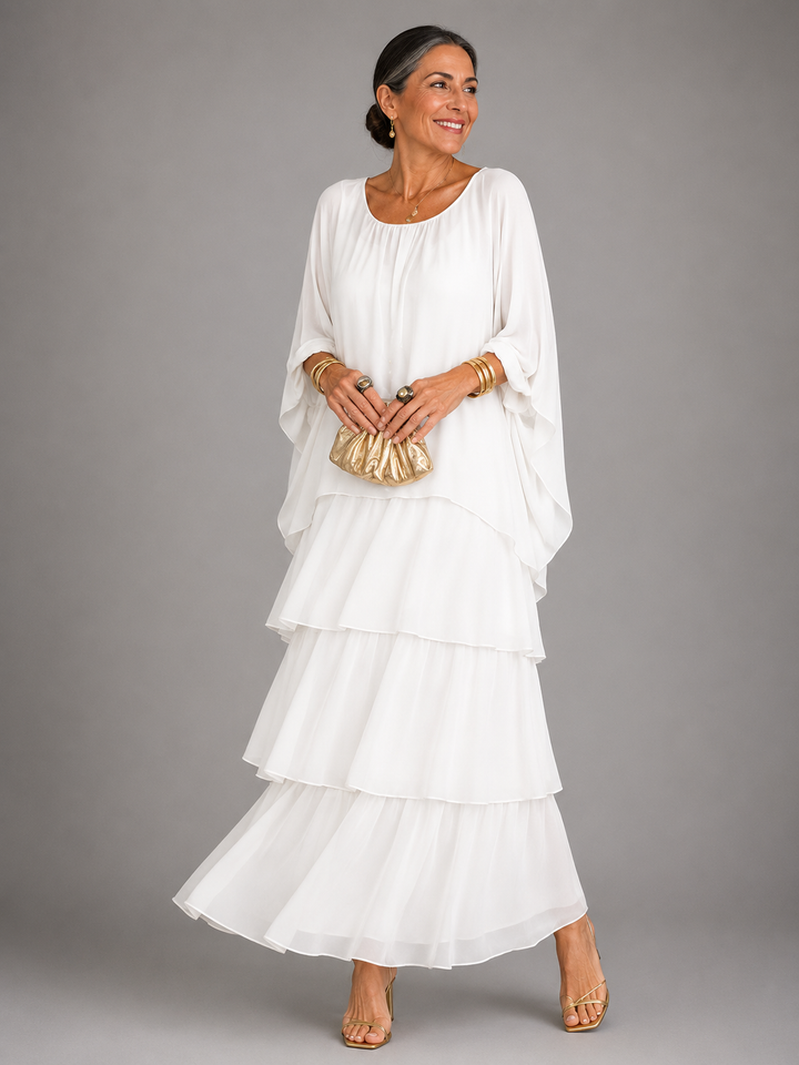 Bea™ | Elegáns, Laza Maxi Ruha
