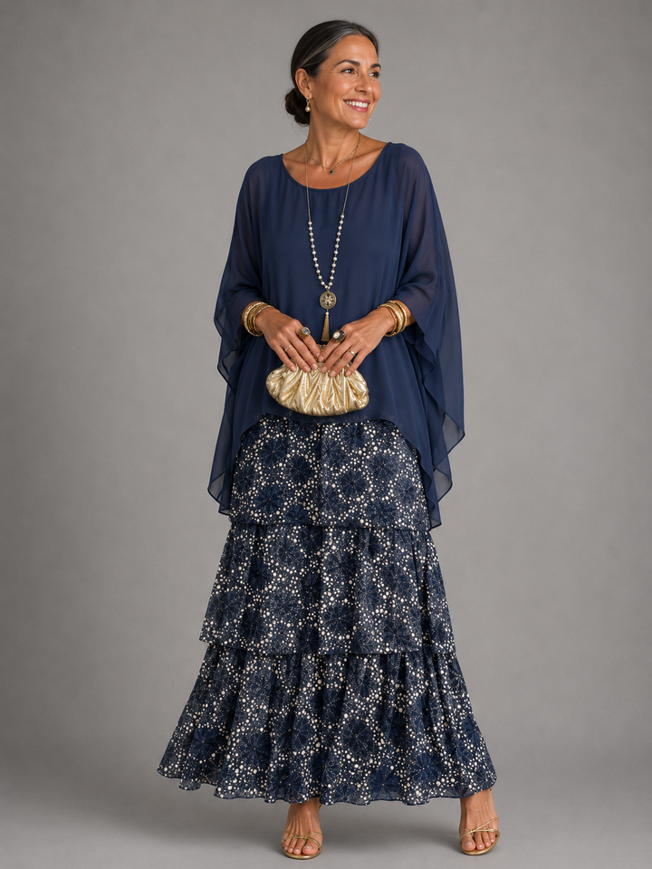 Bea™ | Elegáns, Laza Maxi Ruha