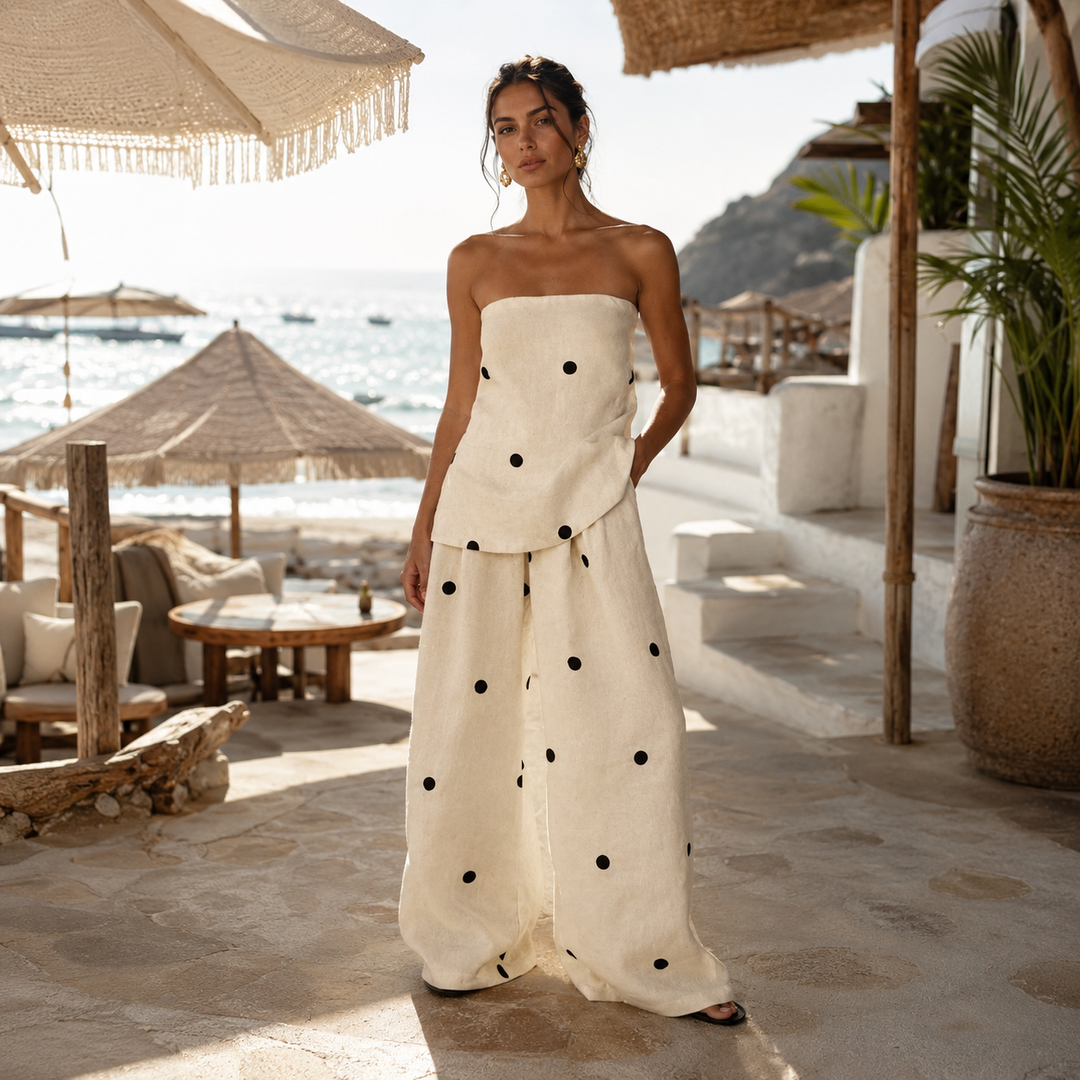 Alma™ | Mediterrán Pöttyös Szett