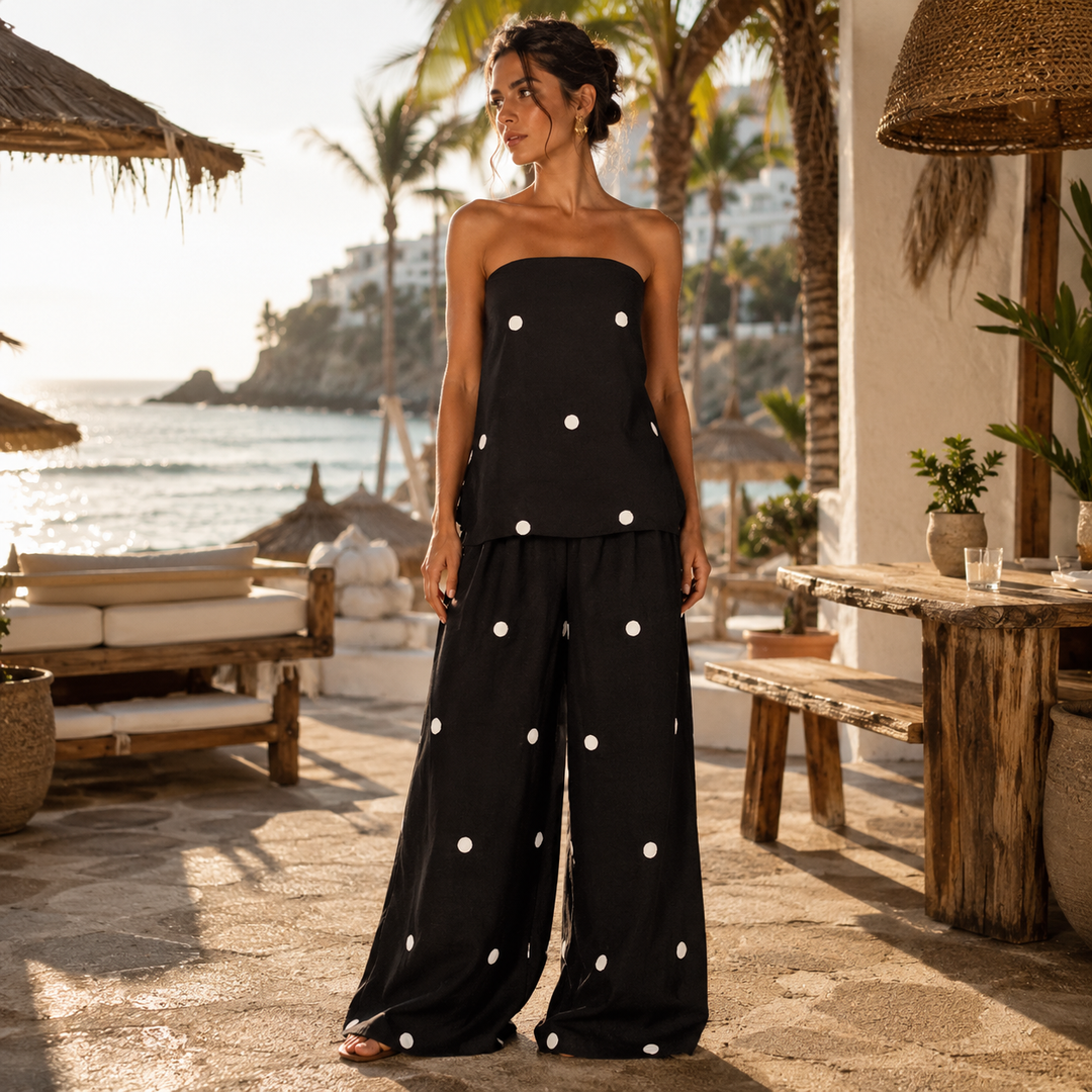 Alma™ | Mediterrán Pöttyös Szett