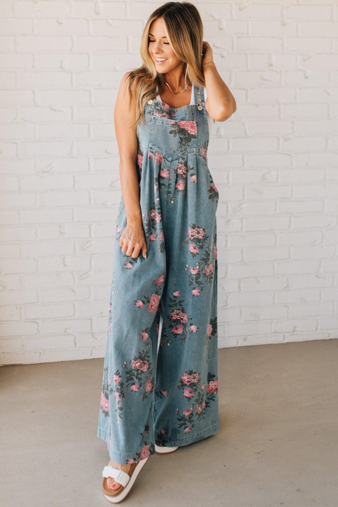 Harmat | Virágmintás Farmer Overall