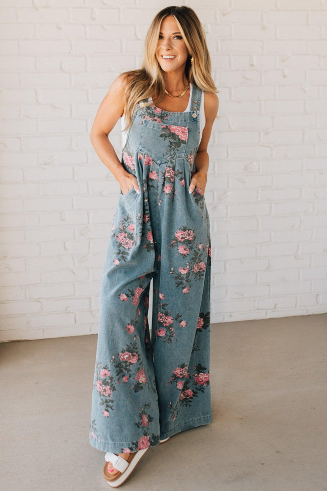 Harmat | Virágmintás Farmer Overall