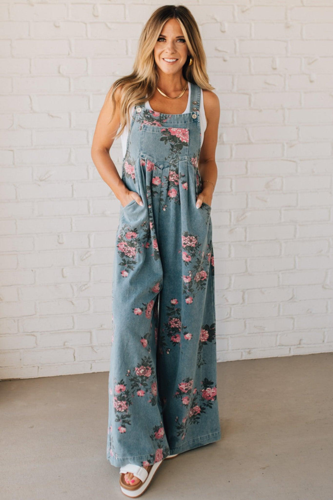 Harmat | Virágmintás Farmer Overall