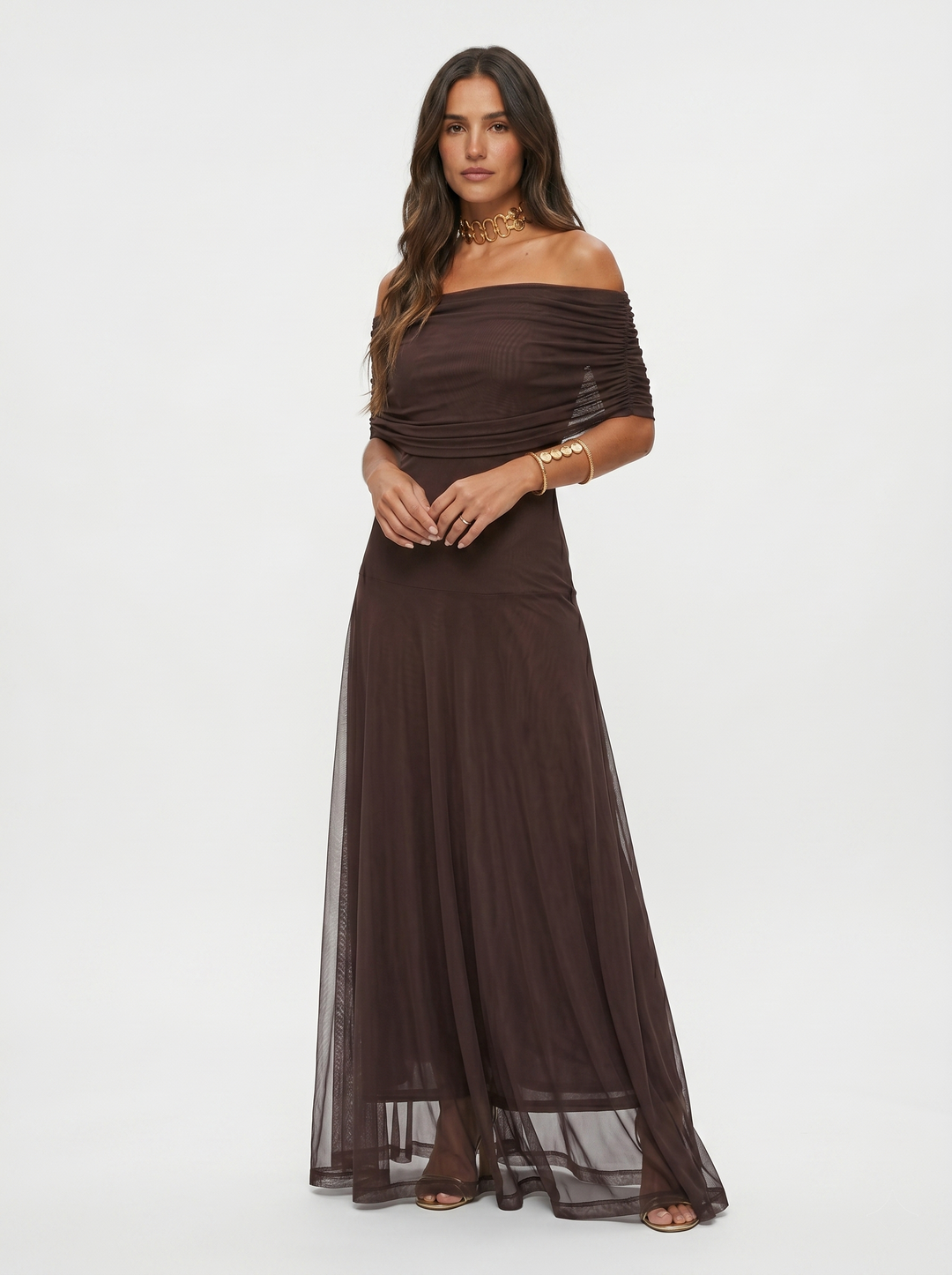 Natália | Elegáns és egyszerű maxi ruha