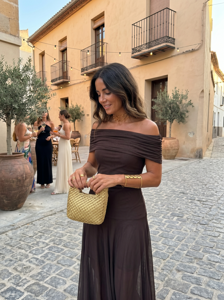 Natália | Elegáns és egyszerű maxi ruha