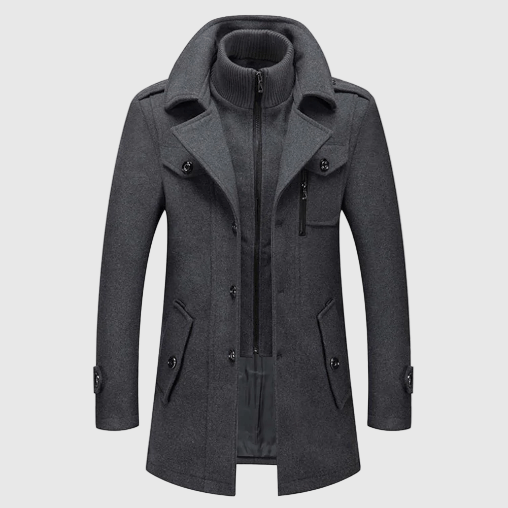 Zayn | Gyapjú trench coat (Örök bestseller)