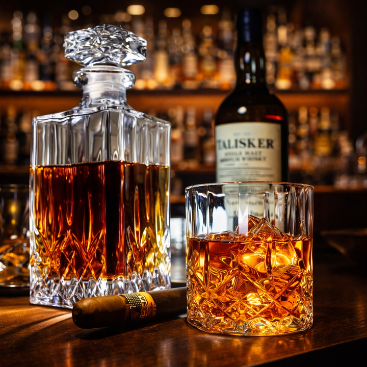 Whisky Pohár Készlet – Üveg és Poharak