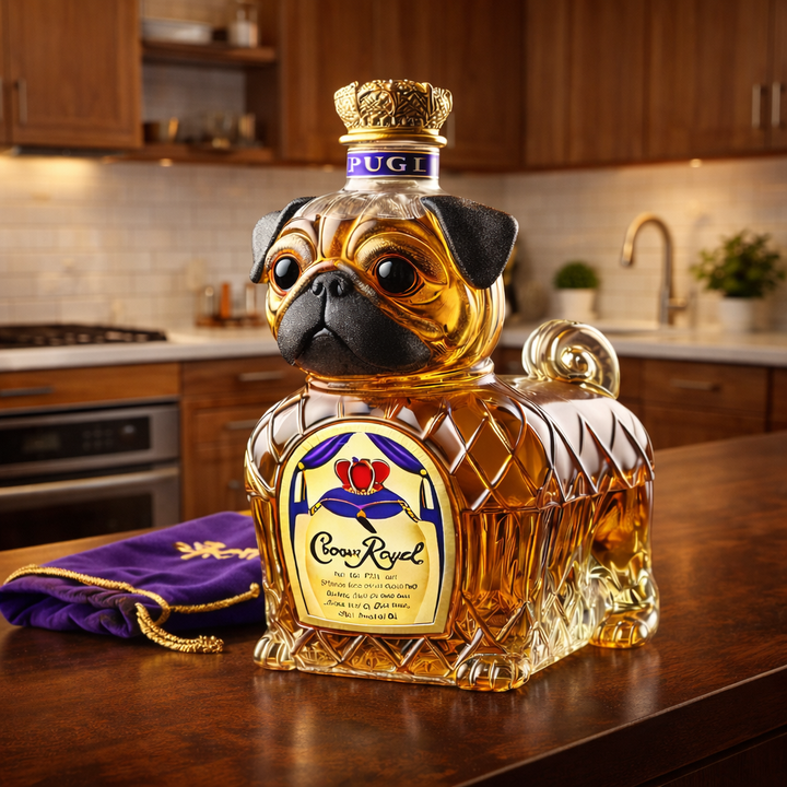Francia Bulldog Kiadás Whisky Dekantáló
