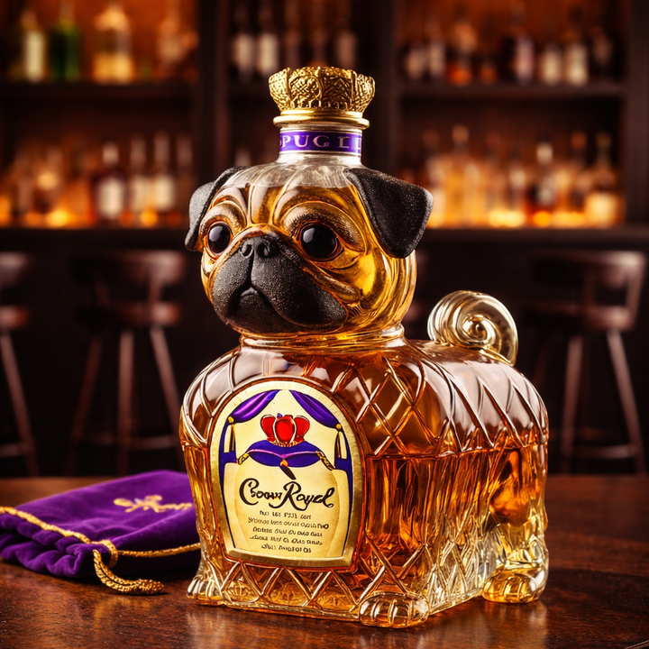 Francia Bulldog Kiadás Whisky Dekantáló