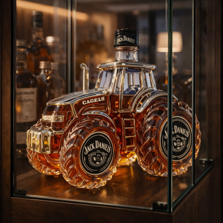 Traktor Különleges Kiadás Whisky Karafa