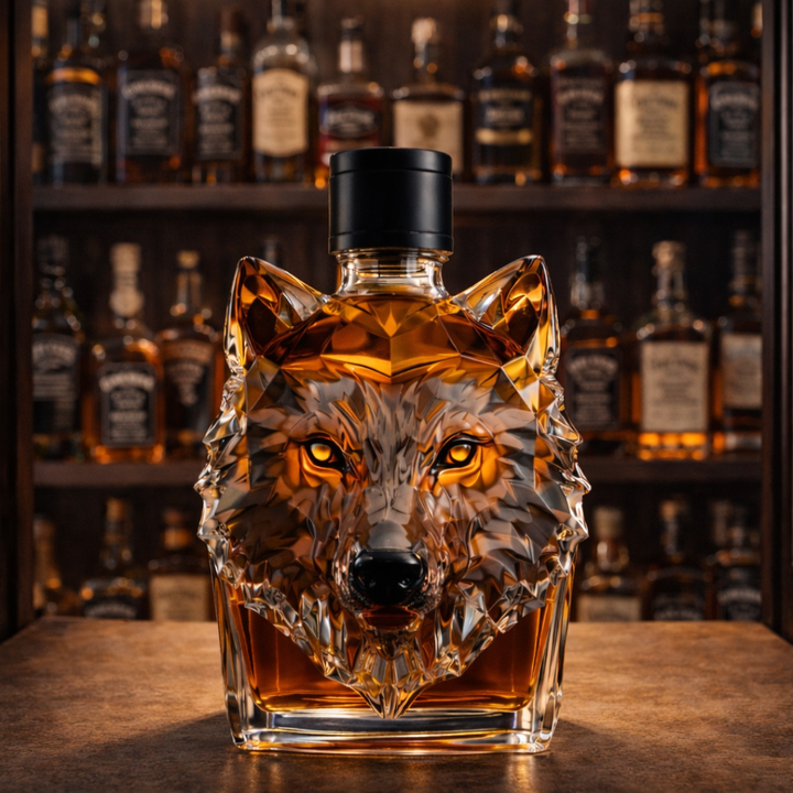 Wolf Edition Whisky Decanter