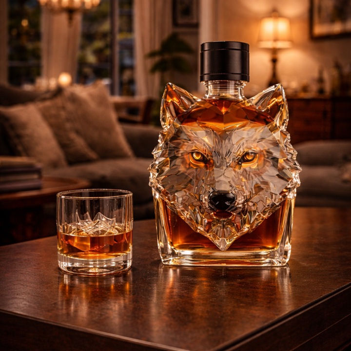 Wolf Edition Whisky Decanter