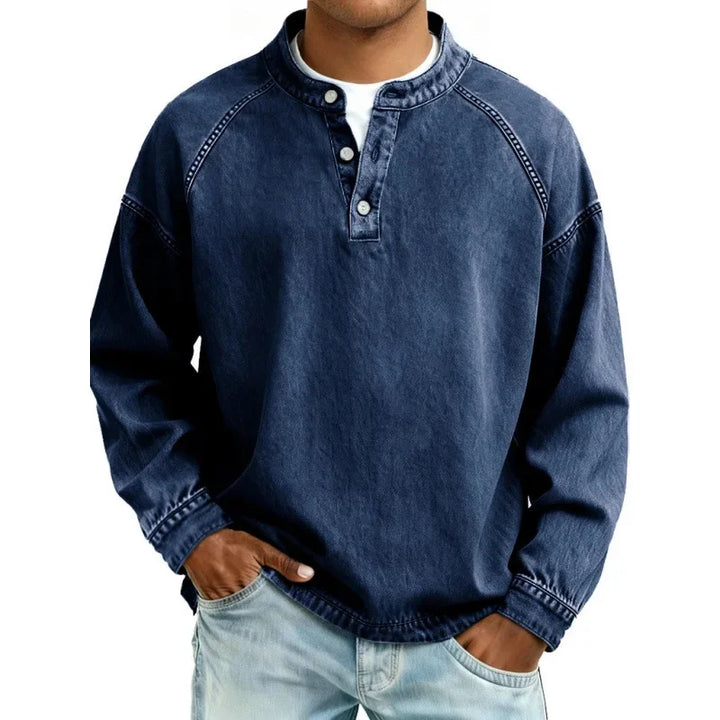 Viktor | Vintage Henley Póló