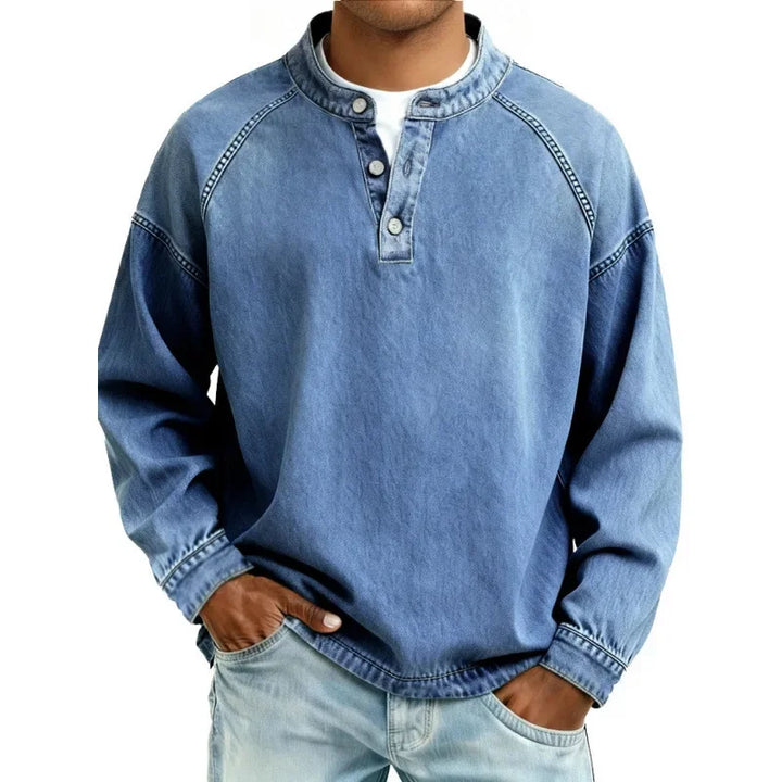 Viktor | Vintage Henley Póló