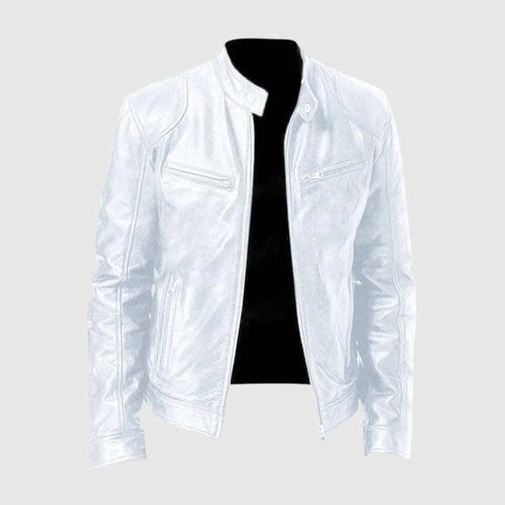 Henry - Férfi mindennapi bőrkabát