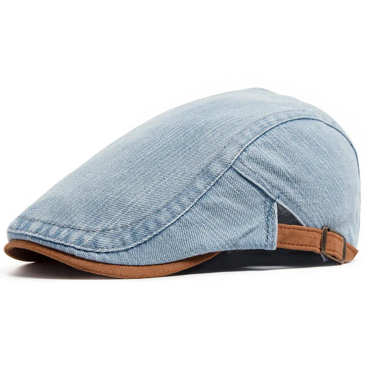 Dávid™ | Prémium Denim Lapos Sapka