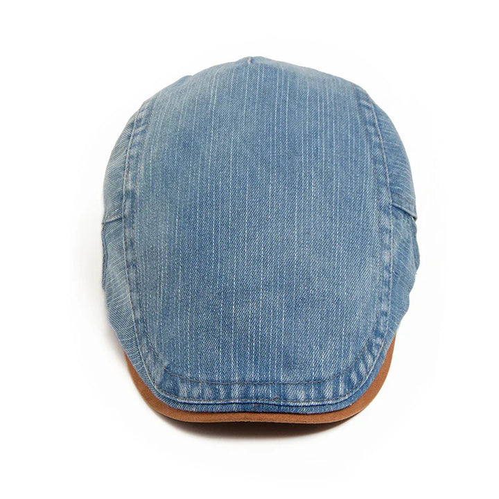 Dávid™ | Prémium Denim Lapos Sapka
