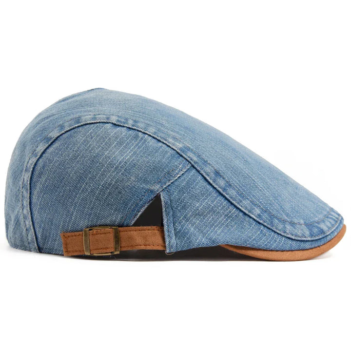 Dávid™ | Prémium Denim Lapos Sapka