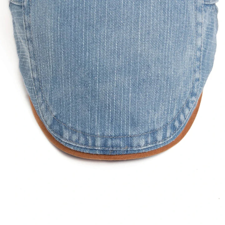 Dávid™ | Prémium Denim Lapos Sapka