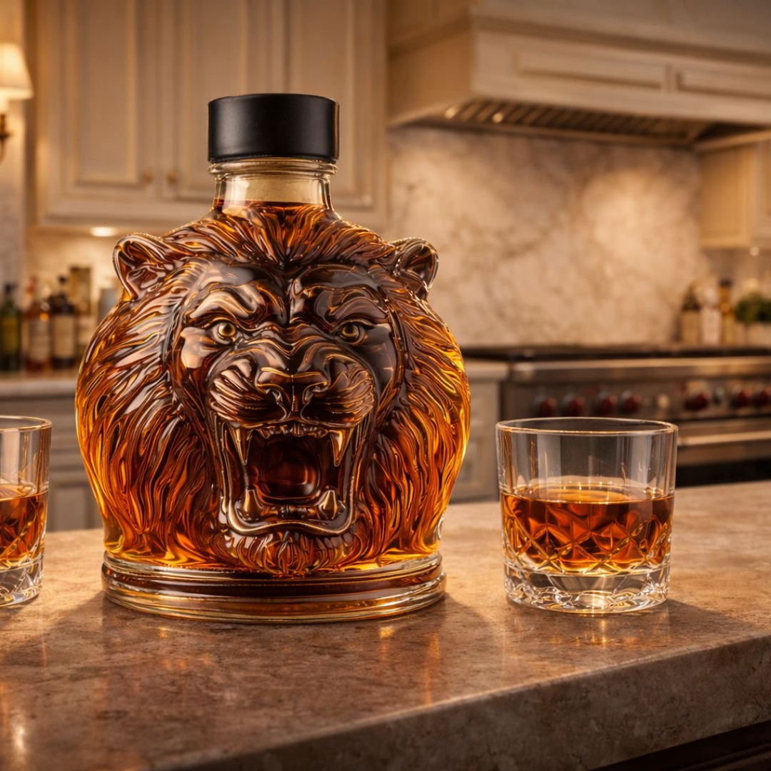 Whisky Bottle – Lion Edition