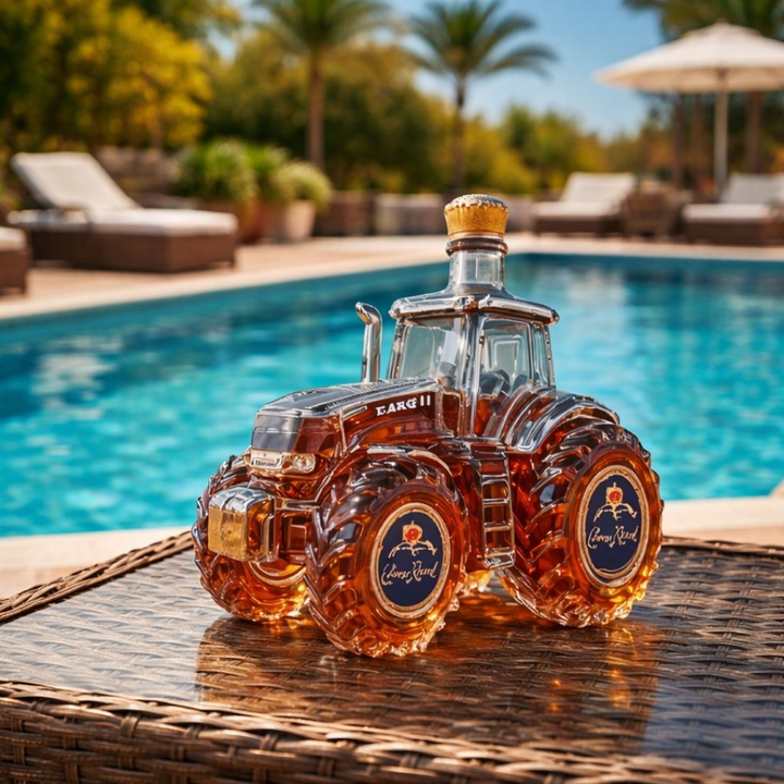 Traktor Limited Edition Whisky Bottle