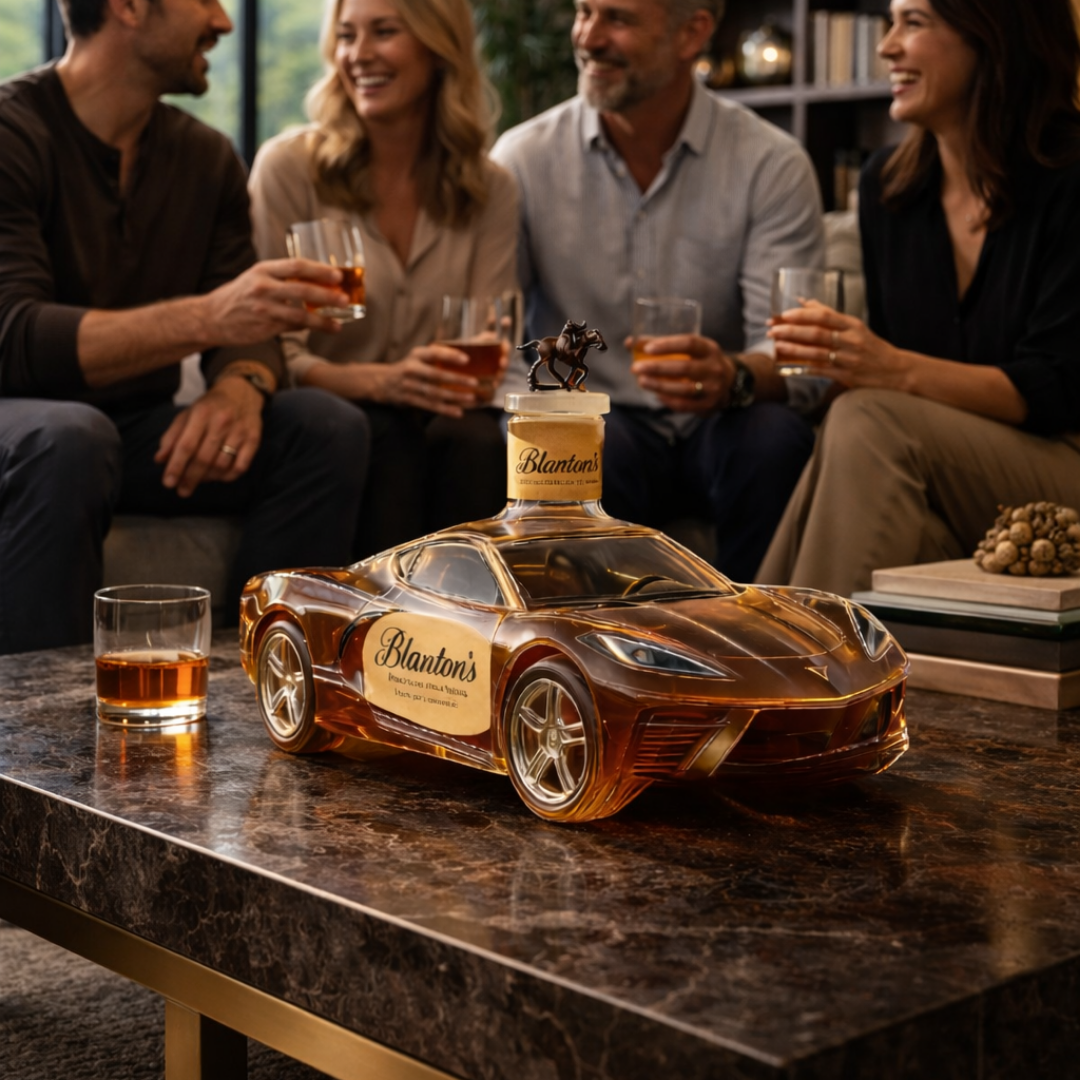 Corvette Kiadású Whiskey Üveg