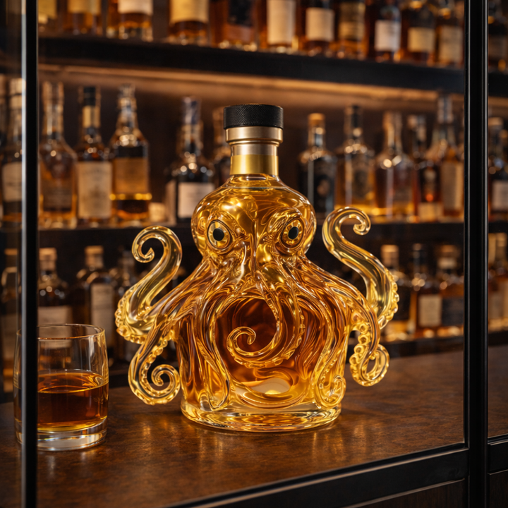 Whisky Bottles – Octopus Edition
