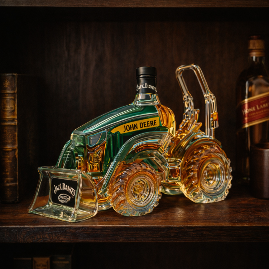 Jack Daniel's Whisky Bottle – Tractor Edition