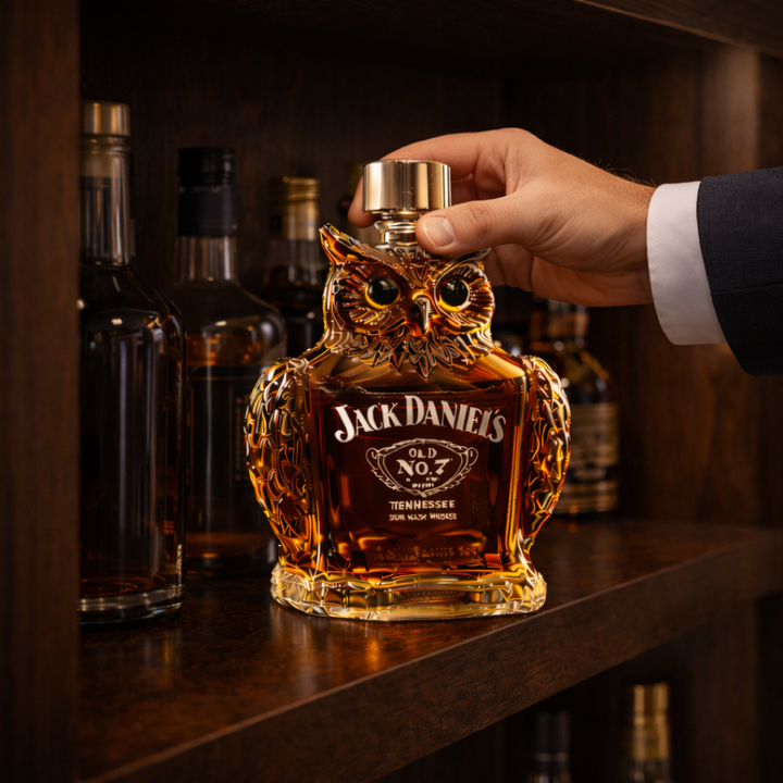 Bagoly Kiadás Whisky Üveg