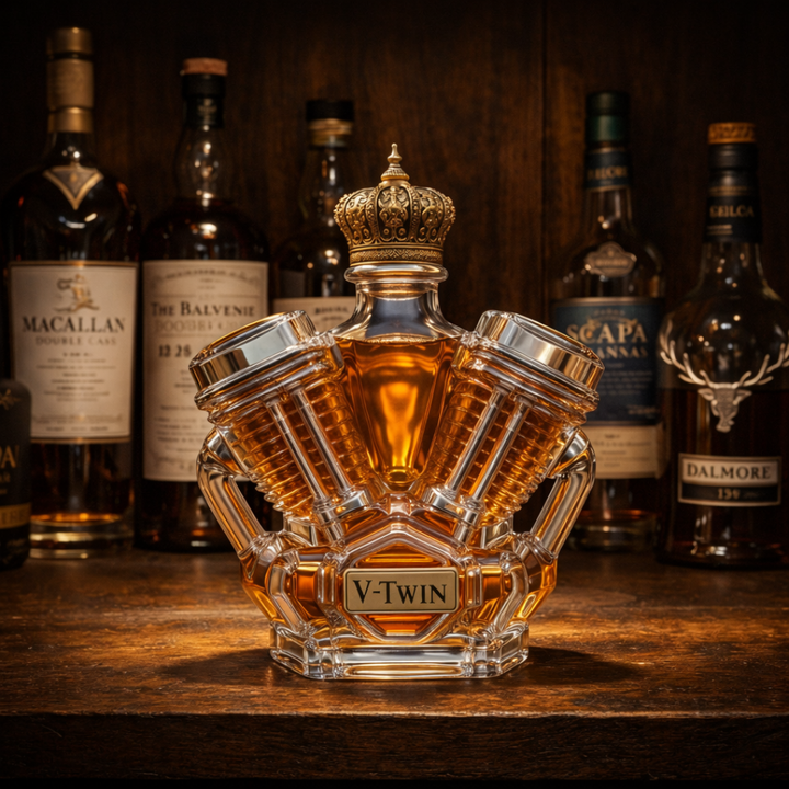 V8 Edition Whisky Bottle