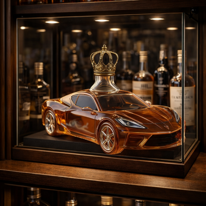 Corvette Kiadású Whiskey Üveg
