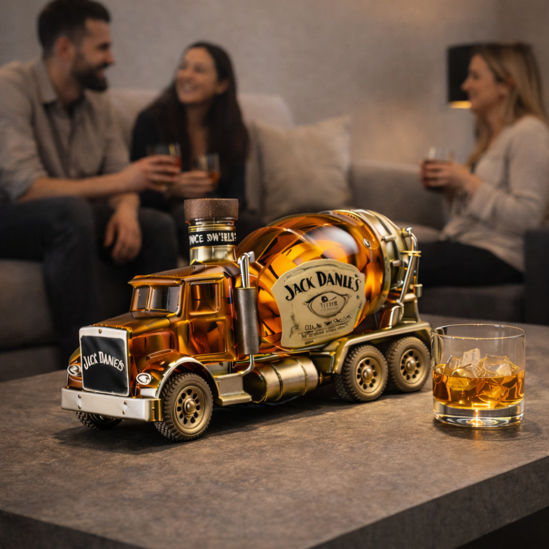 Jack Daniel's Whisky Üveg - Teherautó Limitált Kiadás