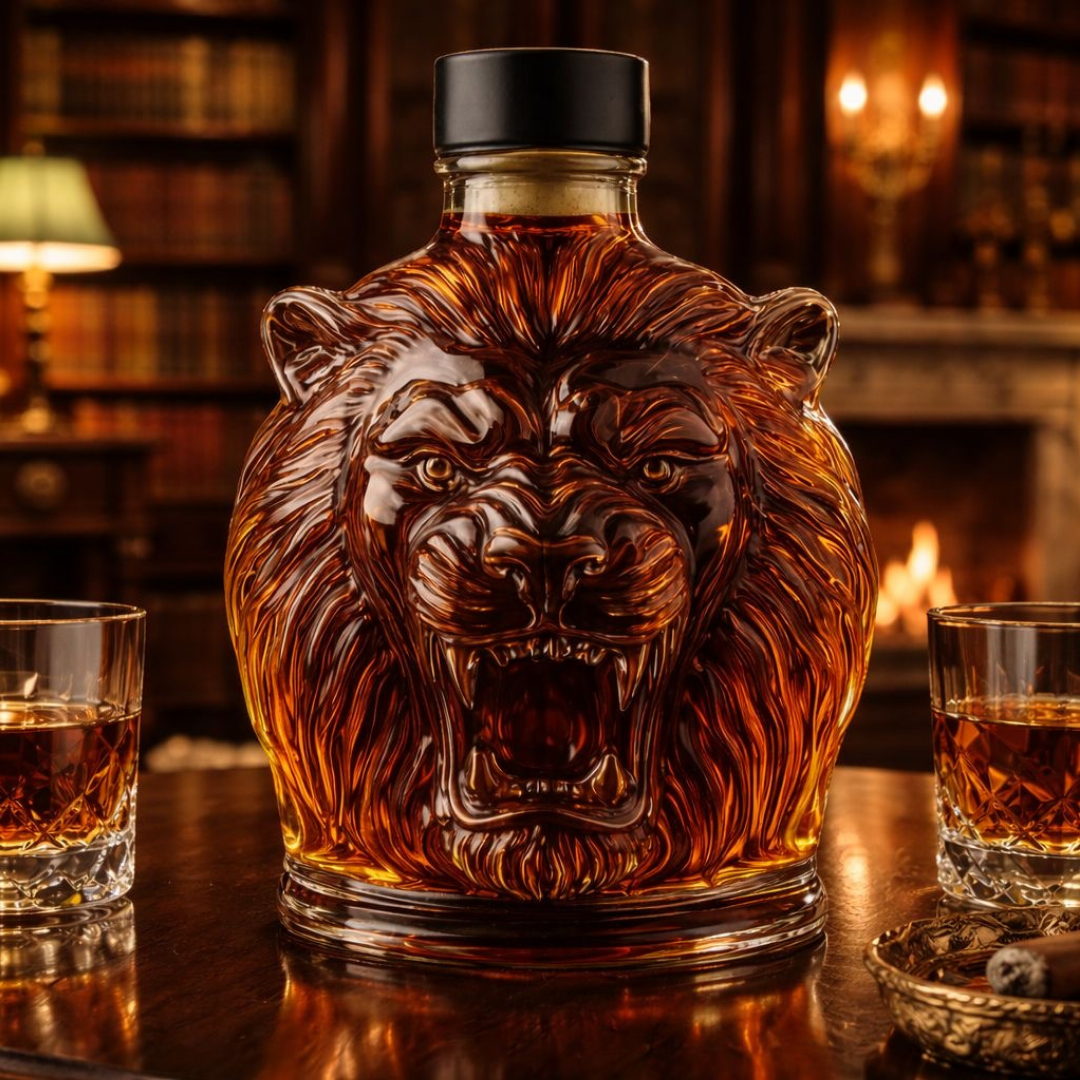 Whisky Bottle – Lion Edition