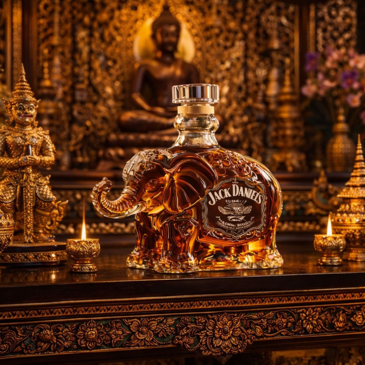 Jack Daniel's Whisky Bottle – Elephant Edition