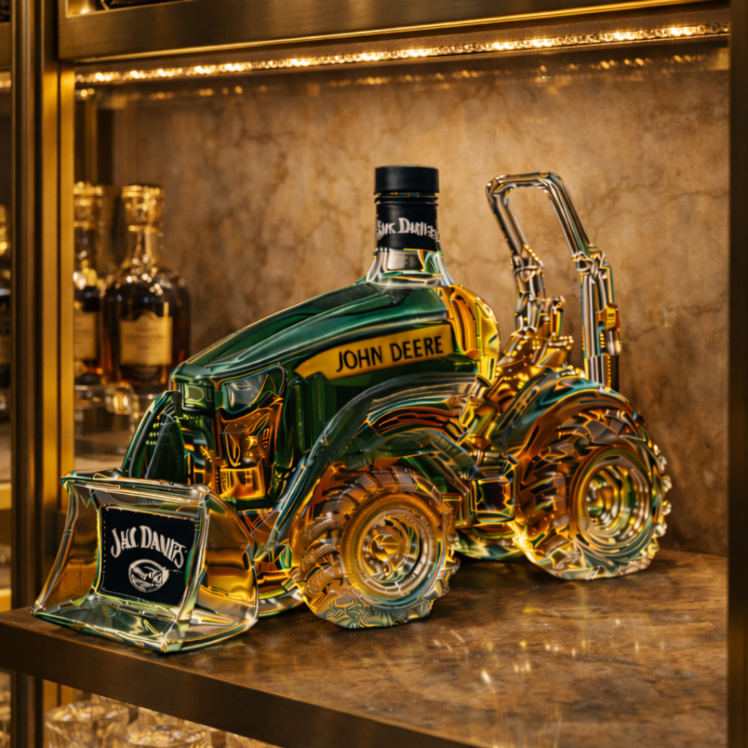 Jack Daniel's Whisky Bottle – Tractor Edition