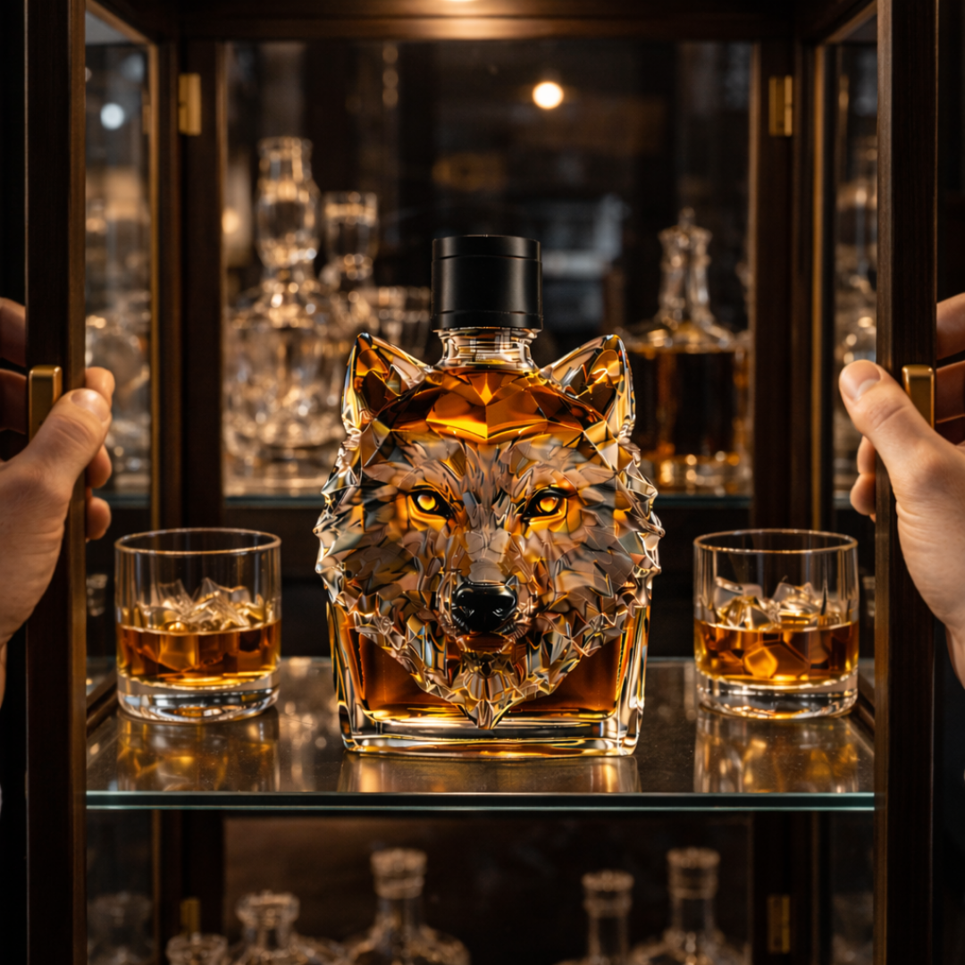 Farkas Kiadás Whisky Üveg