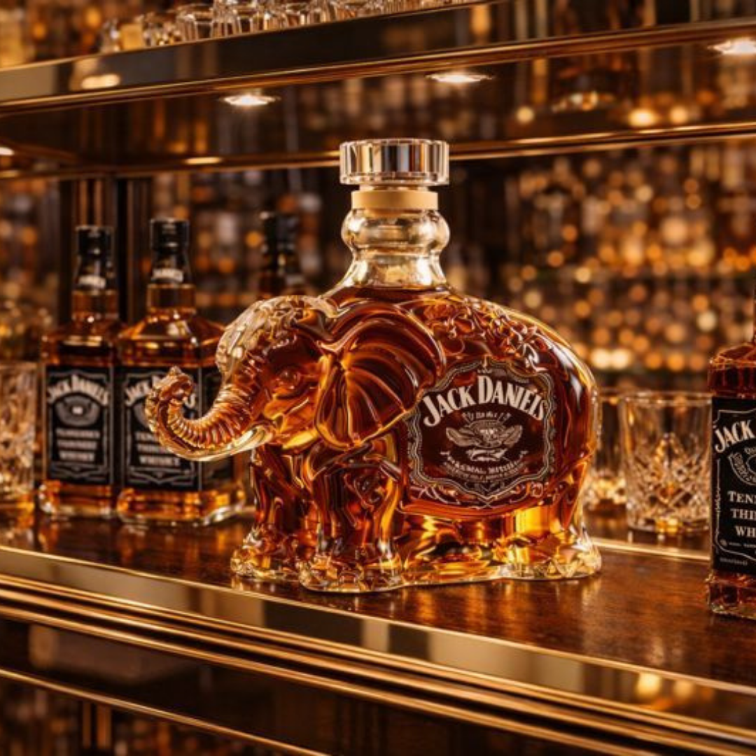 Jack Daniel's Whisky Bottle – Elephant Edition