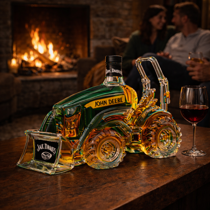 Jack Daniel's Whisky Bottle – Tractor Edition