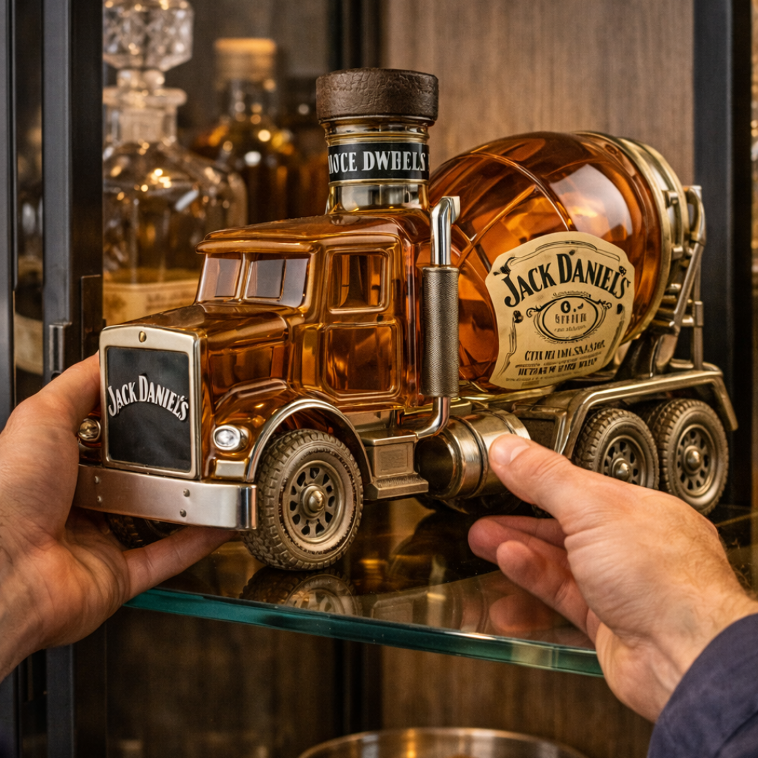 Jack Daniel's Whisky Üveg - Teherautó Limitált Kiadás