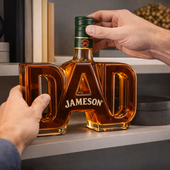 Jack Daniel's Whisky Üveg – Apák Napi Különkiadás